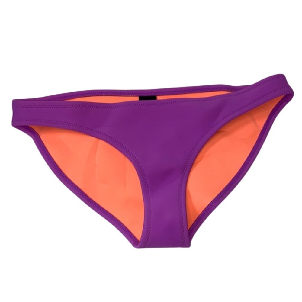 EUC Triangl bright purple bikini bottoms